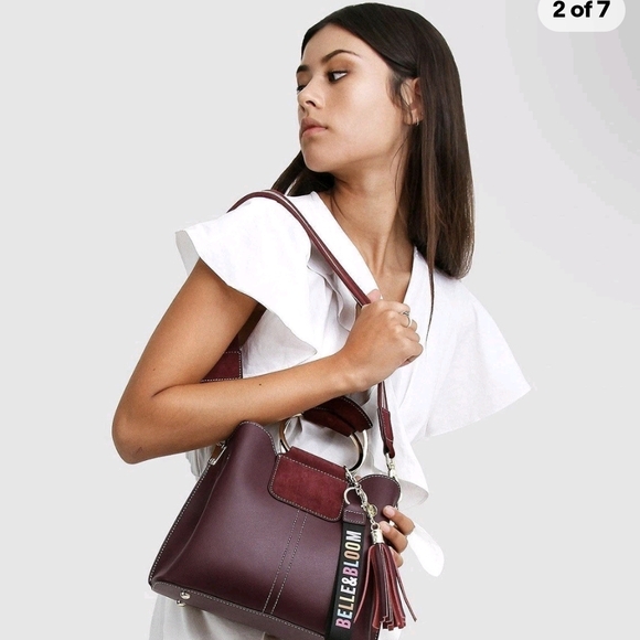 Maroon Shoulder Bag - Picture 2 of 8